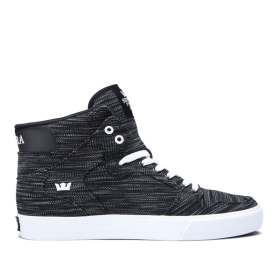 Supra Mens VAIDER Multi/Black/white High Top Shoes | CA-72631